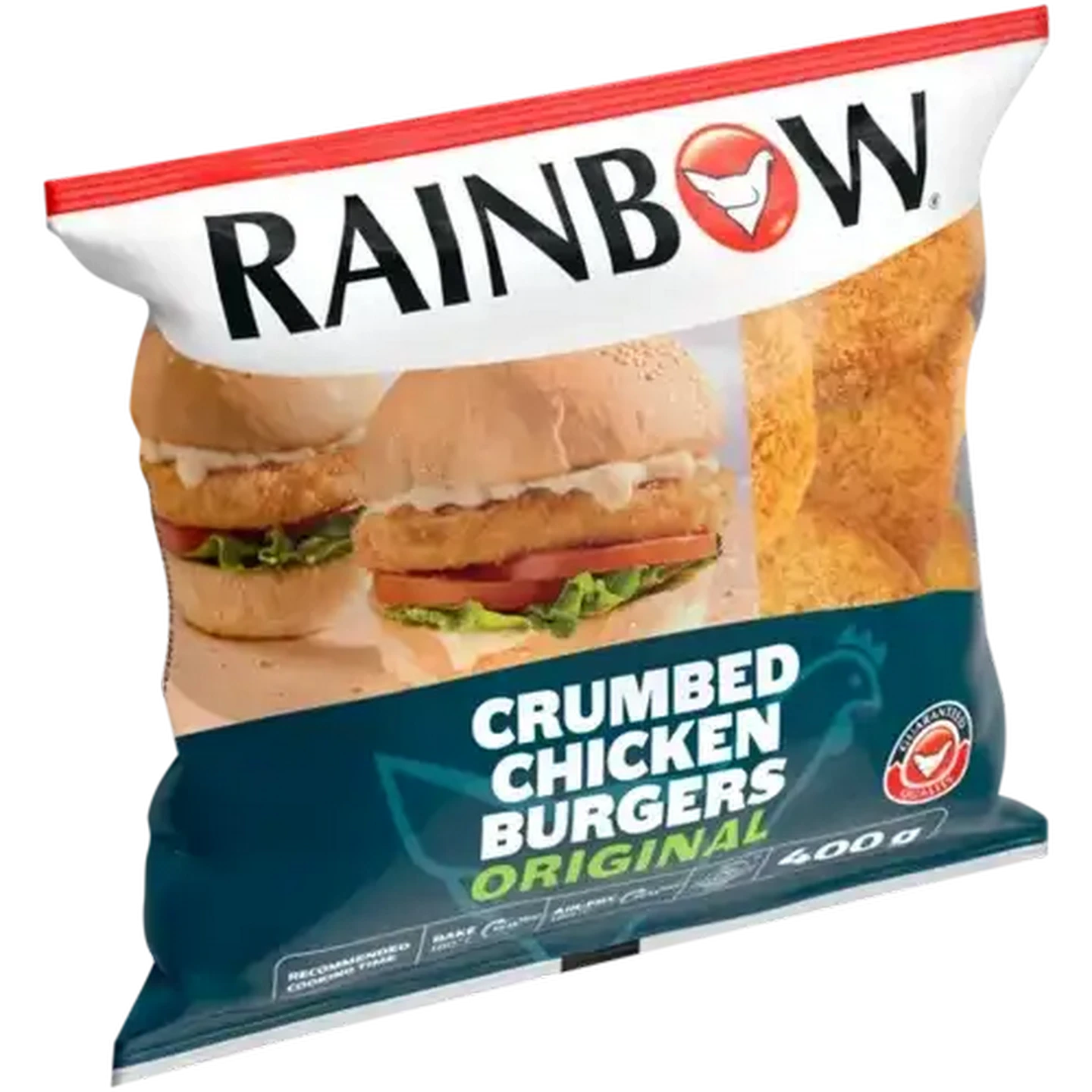 Checkers Sixty60 | RAINBOW Frozen Original Crumbed Chicken Burgers