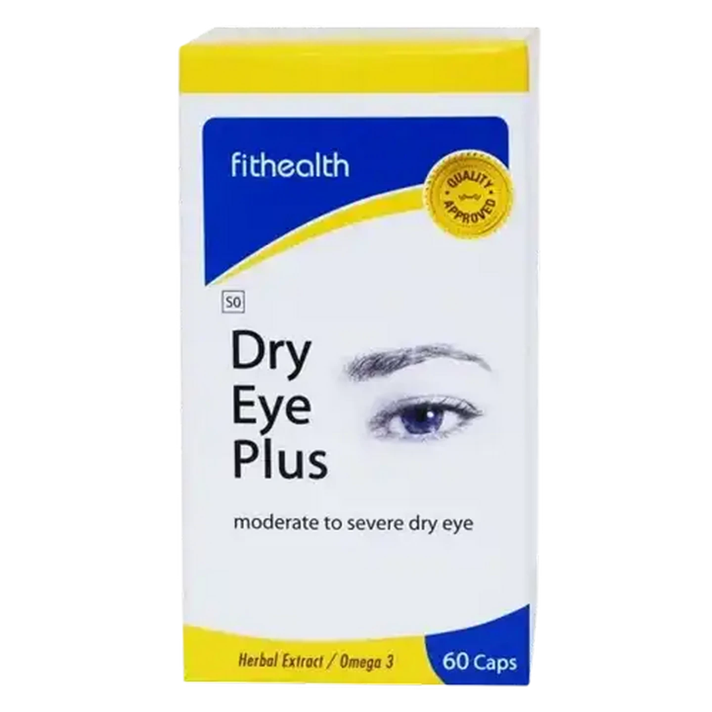 Image of Fithealth Dry Eyes Plus Supplement Capsules 60 Pack