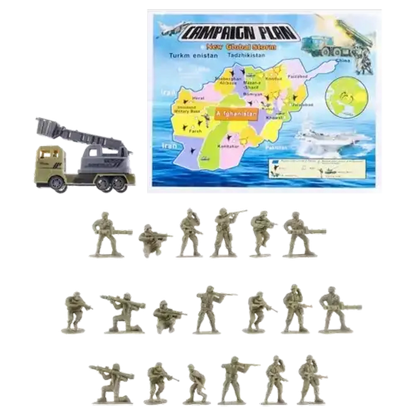 Checkers Sixty60 | Military Sudden Strike Figurines (Design May Vary)