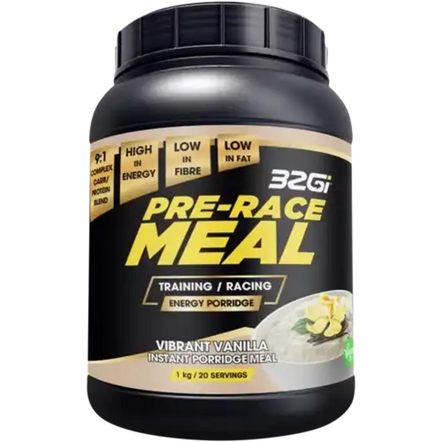 Image of 32Gi Pre-Race Meal Vibrant Vanilla Flavoured Instant Porridge 1kg