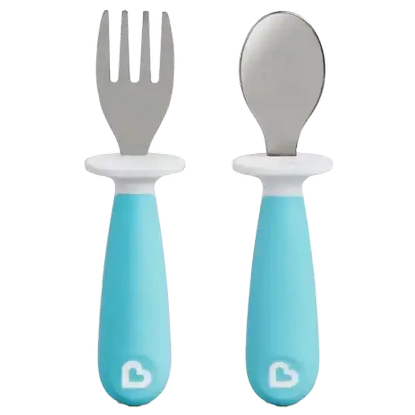 Image of Munchkin Blue Fork & Spoon Set 2-Pack