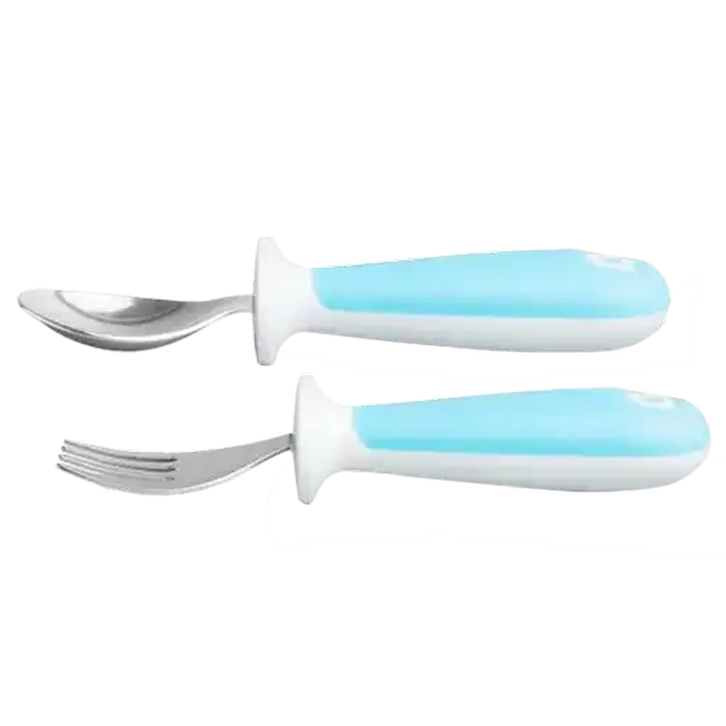 Image of Munchkin Blue Fork & Spoon Set 2-Pack