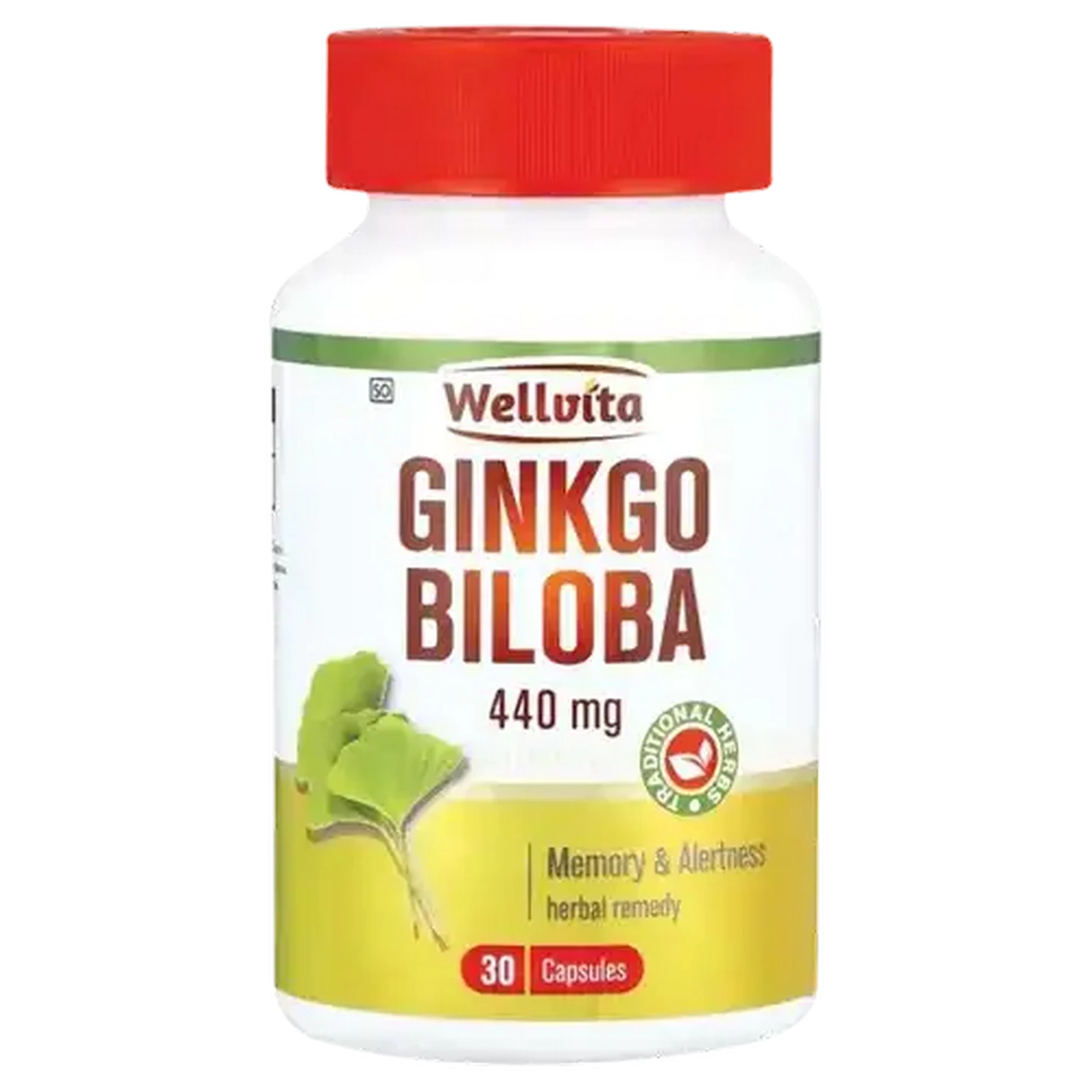 Image of Wellvita Ginko Baloba Capsules 30 Pack