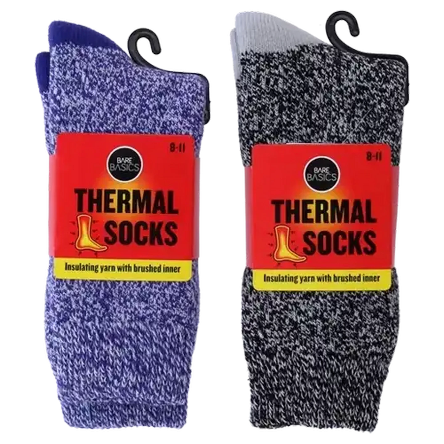 Image of Bare Basics Men's Chunky Thermal Socks (Colour May Vary)