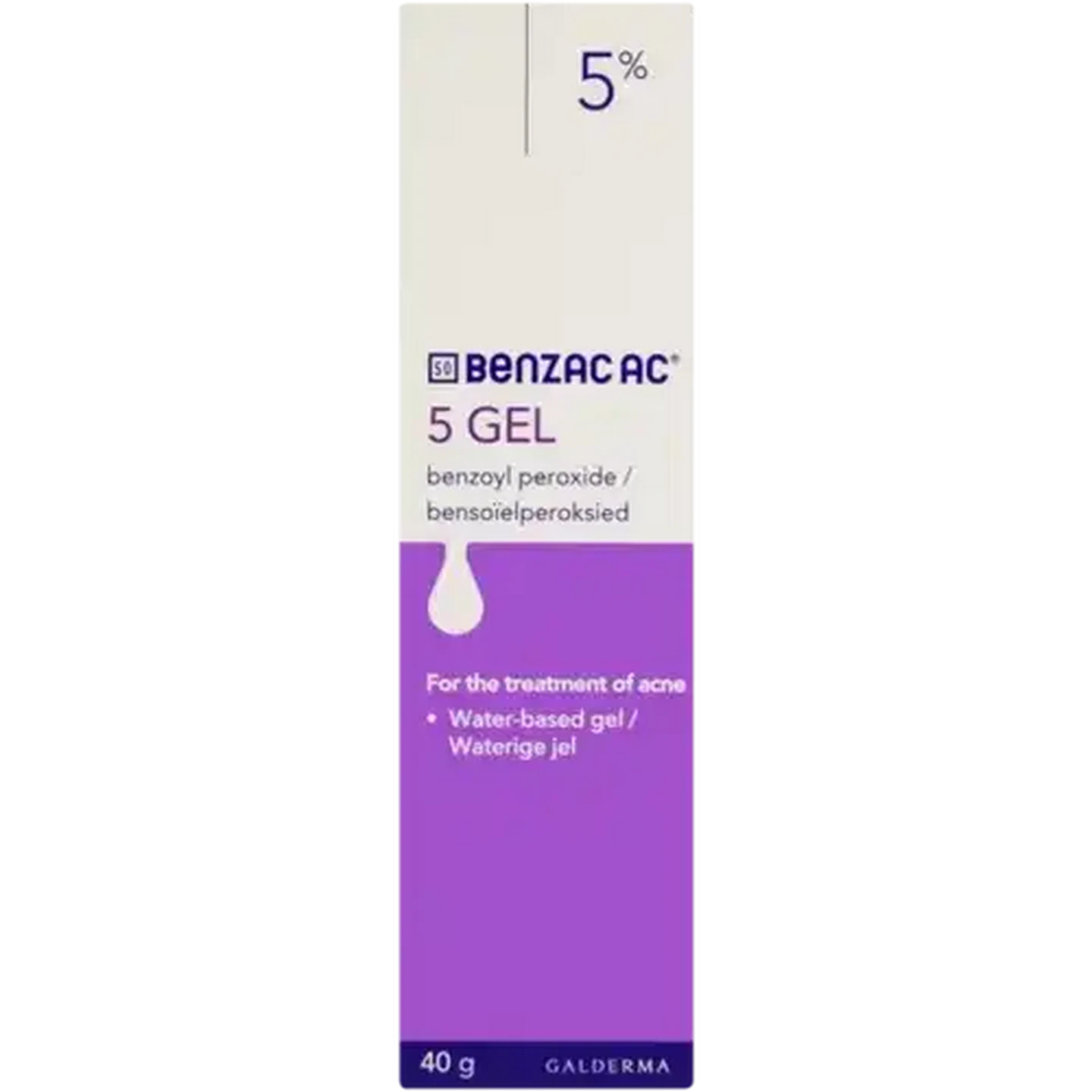 Image of Benzac 5 Gel Acne Treatment 40g