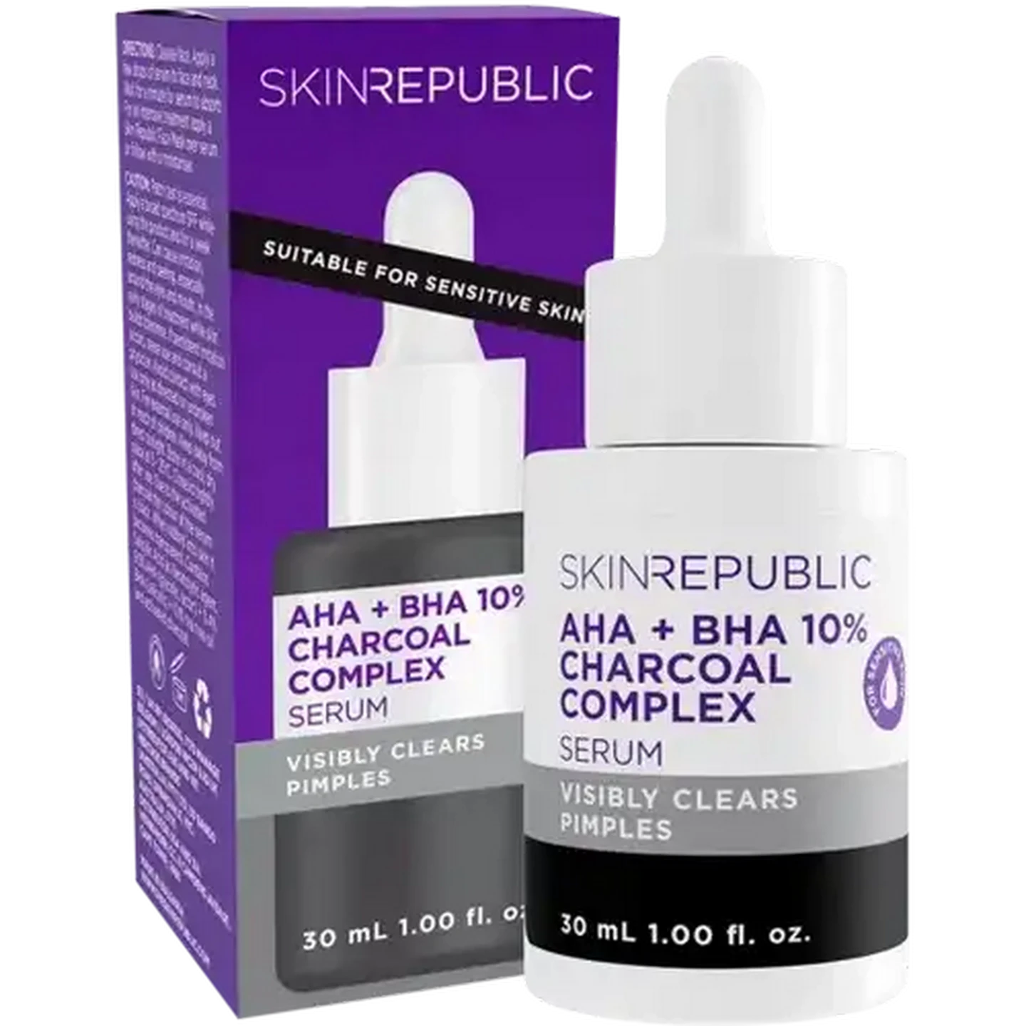 Checkers Sixty60 | Skin Republic AHA + BHA 10% Charcoal Complex