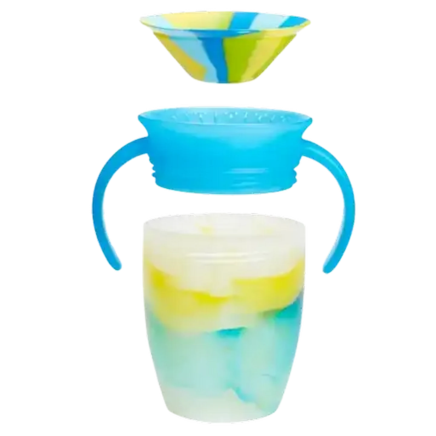 Image of Munchkin Blue 360 Swirl Training Cup 207ml