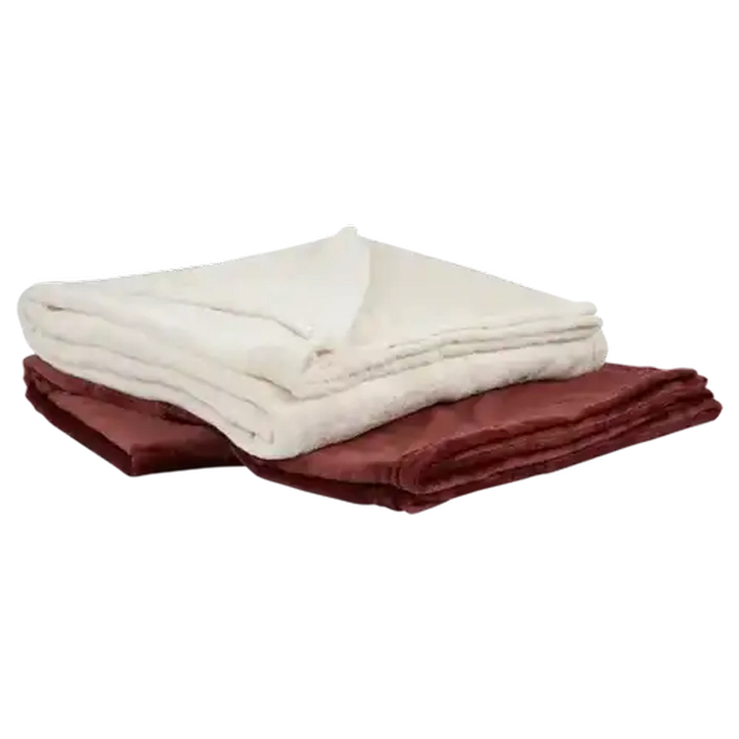 Image of Essentials Luxury Plush Blanket 200 x 200cm (Colour May Vary)