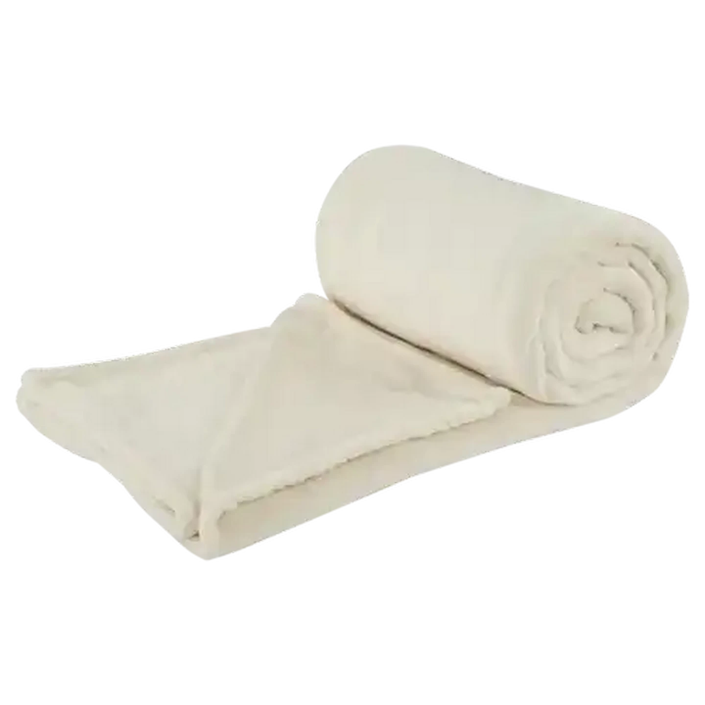 Image of Essentials Luxury Plush Blanket 200 x 200cm (Colour May Vary)