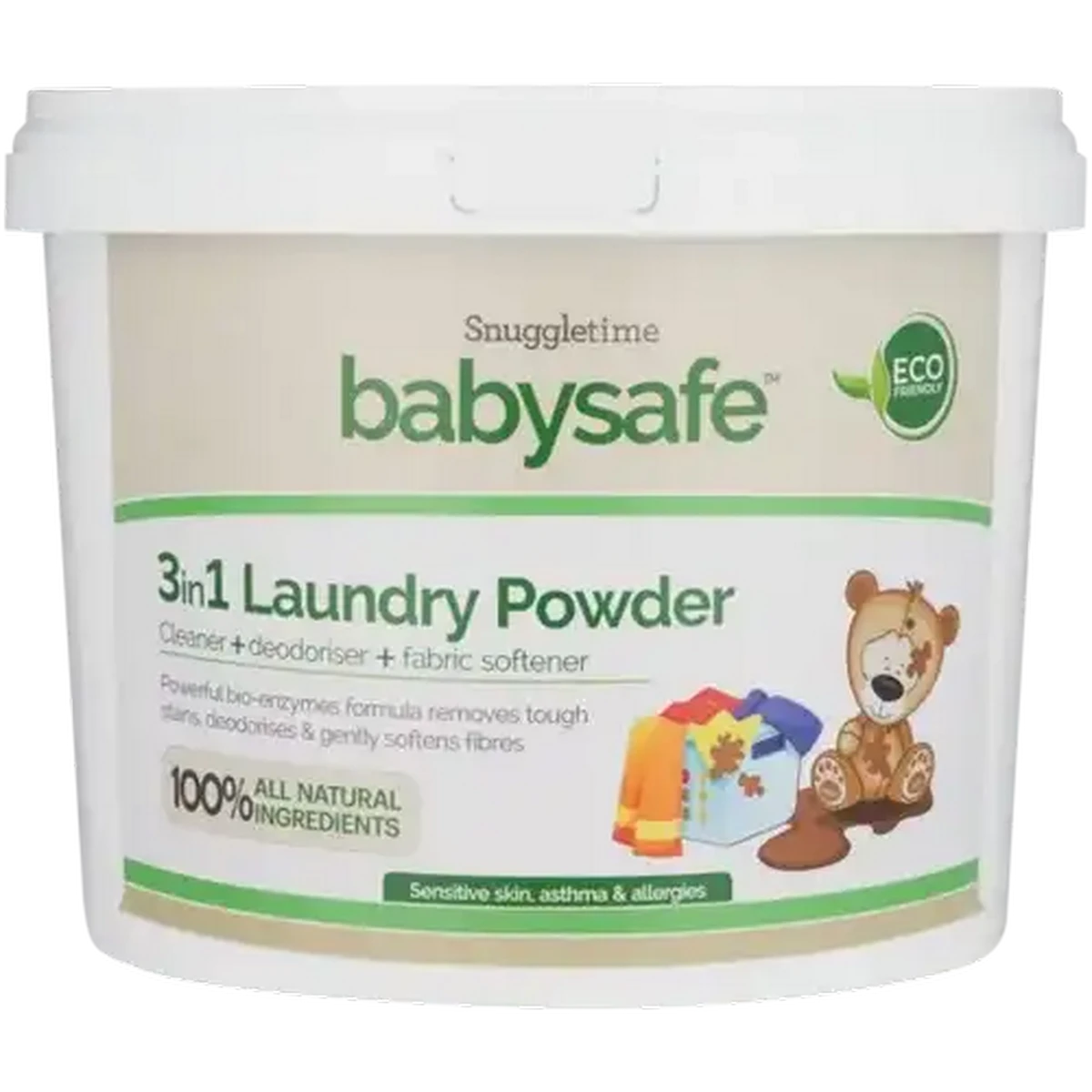 【miii】Powder Wash & Sun Protector Checkers Sixty60 | Snuggletime BabySafe 3-in-1 Laundry Powder 2.5kg