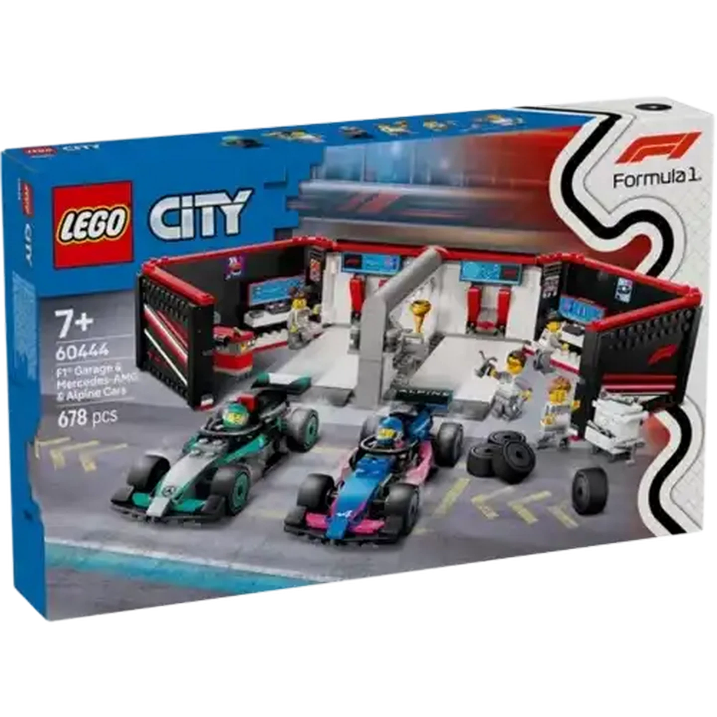 Checkers Sixty60 | LEGO® City F1® Garage & Mercedes-AMG & Alpine