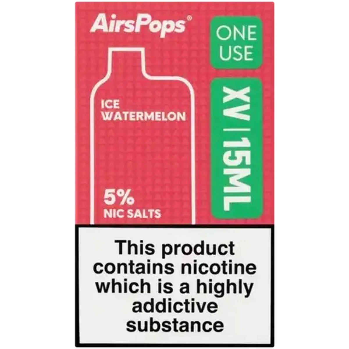 Checkers Sixty60 | AirsPops ONE USE XV Ice Watermelon 5