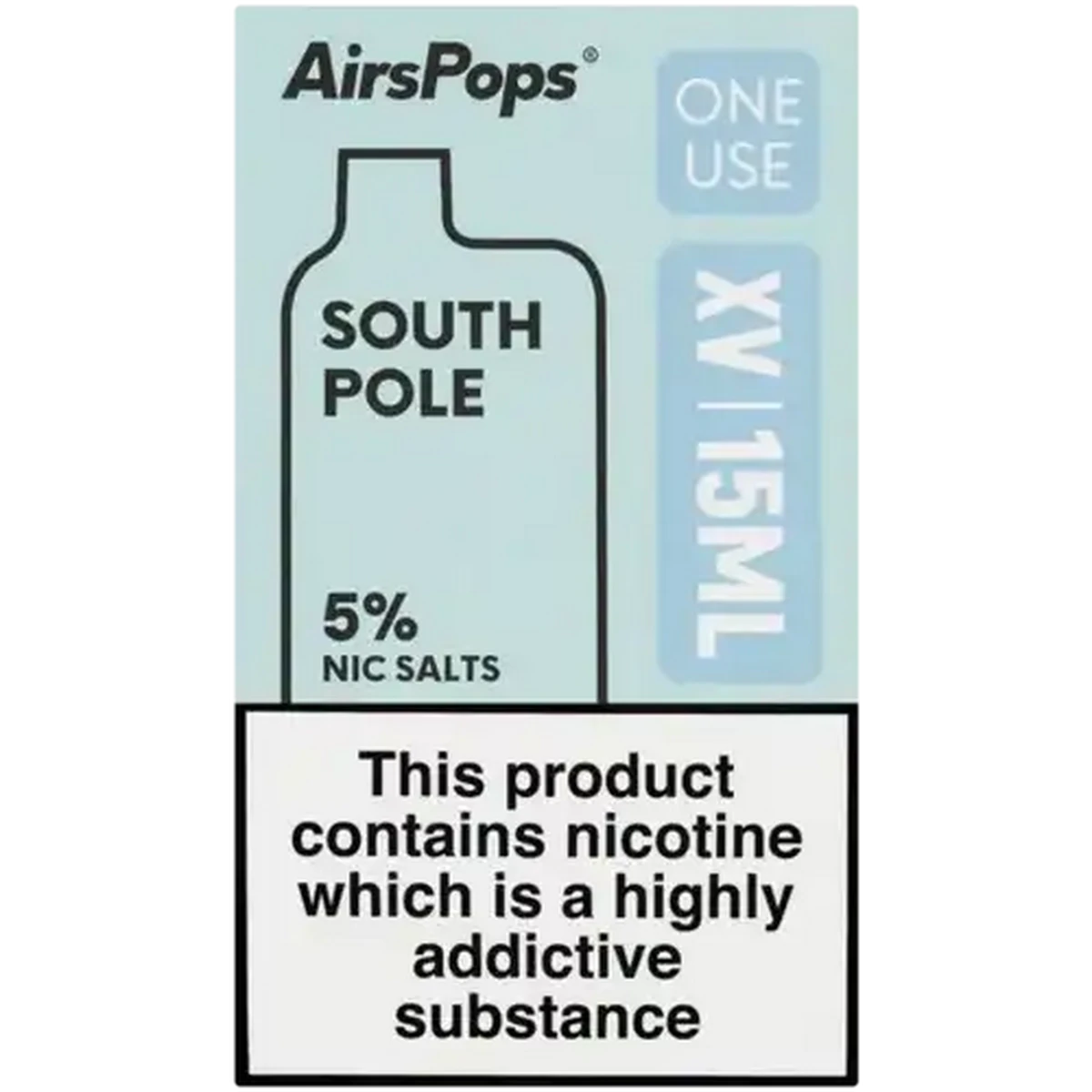 Checkers Sixty60 | AirsPops ONE USE XV South Pole 5% Rechargeable