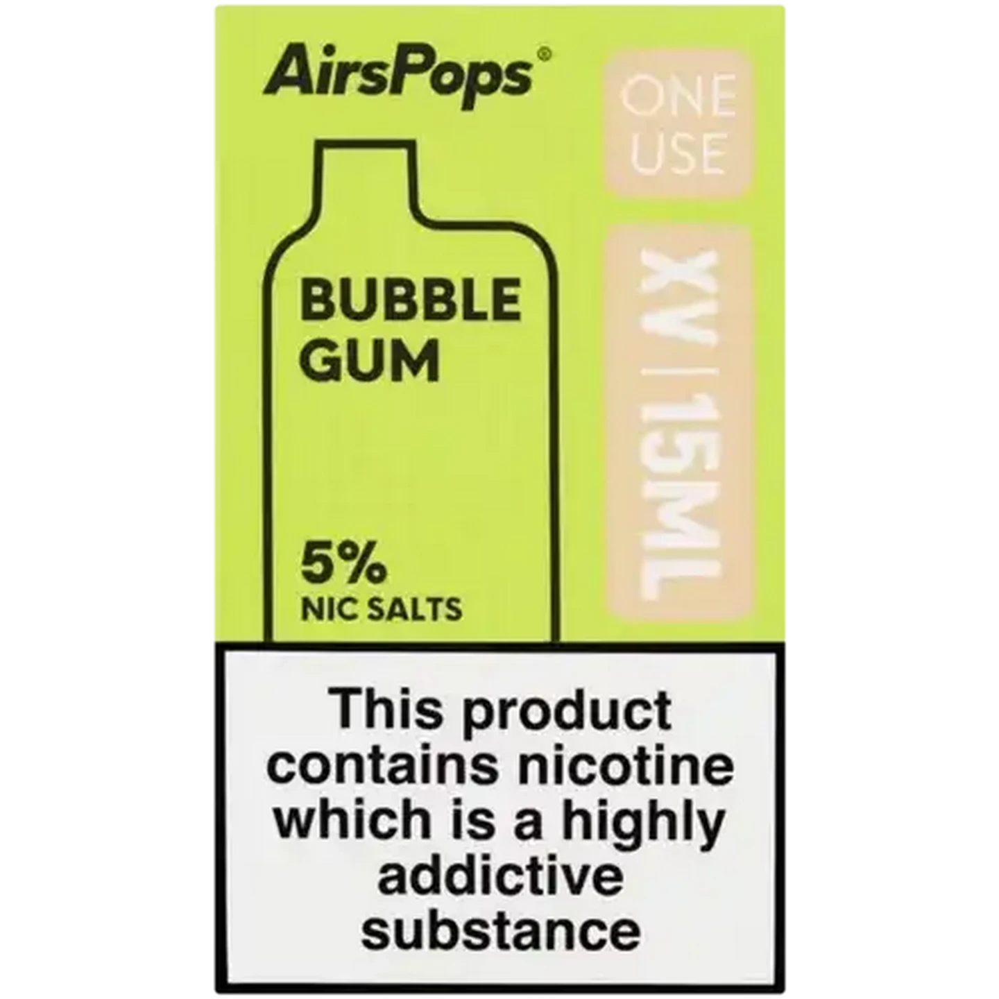 Checkers Sixty60 | AirsPops ONE USE XV Bubble Gum 5% Rechargeable