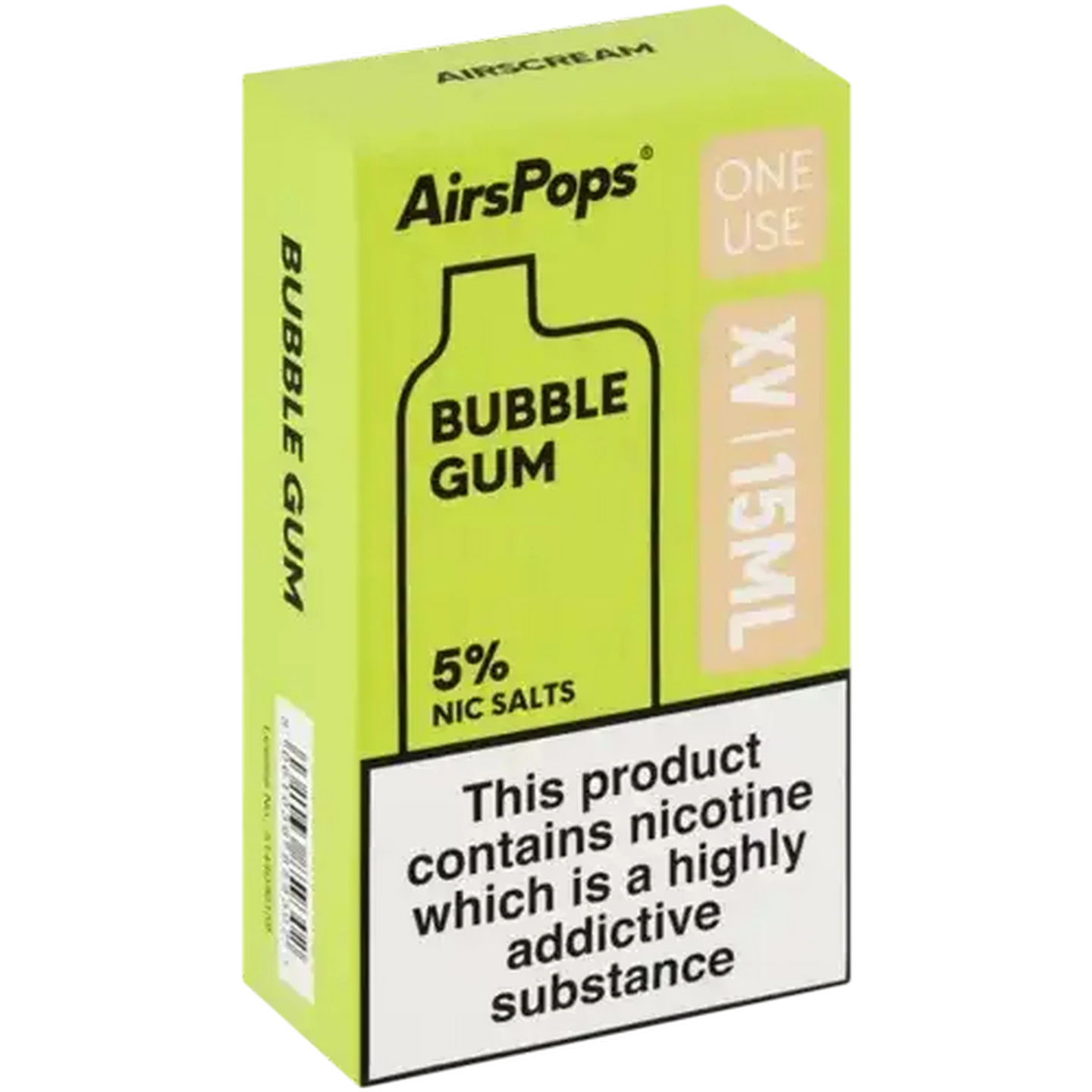 Checkers Sixty60 | AirsPops ONE USE XV Bubble Gum 5% Rechargeable