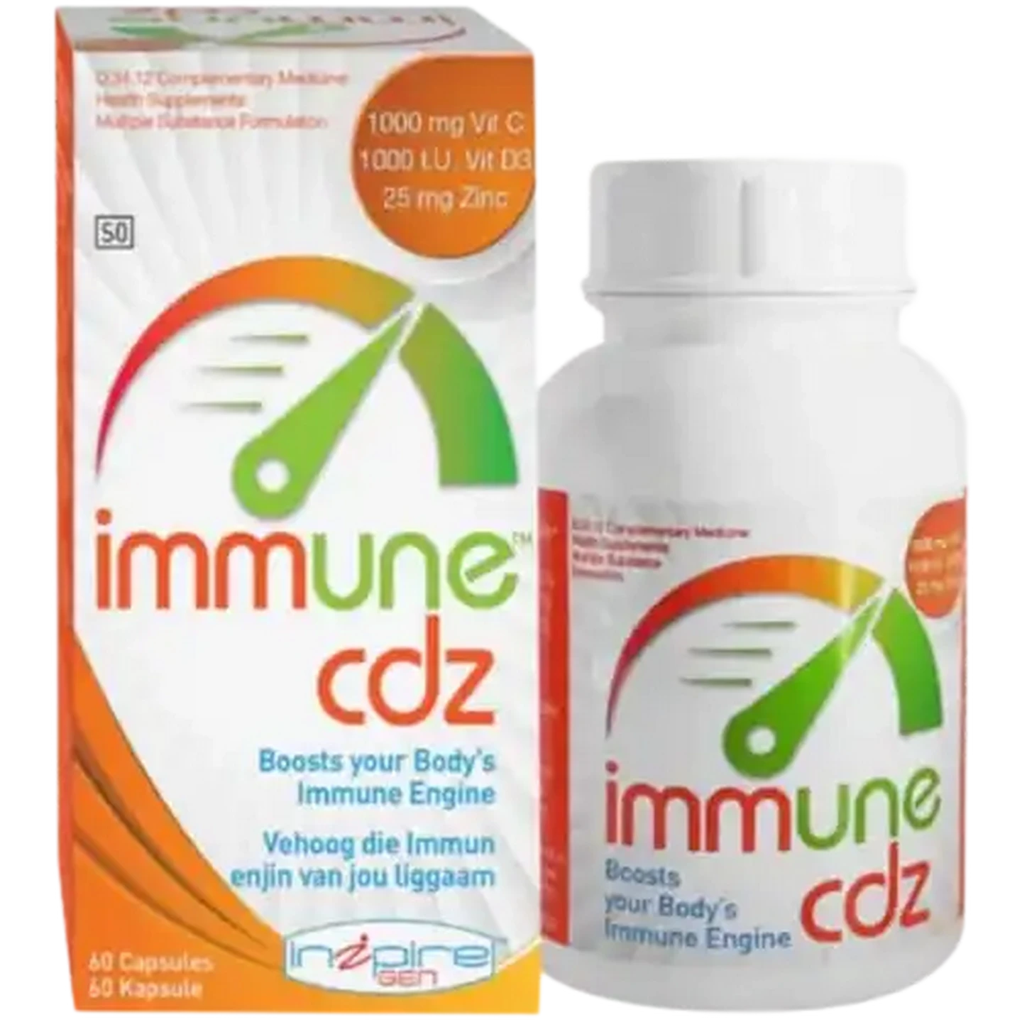 Checkers Sixty60 | Inzpire Gen CDZ Immune Support Capsules 60 Pack