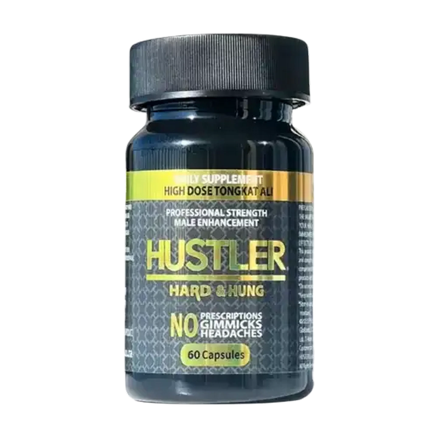 Image of Hustler Black Performance Supplement 60 Pack