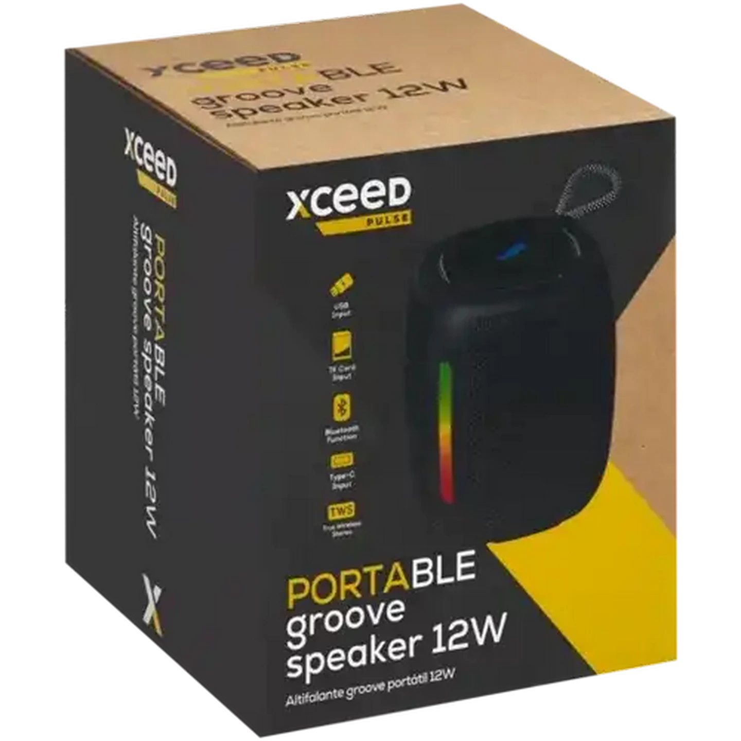 Image of Xceed Pulse Portable Groove Speaker 12W