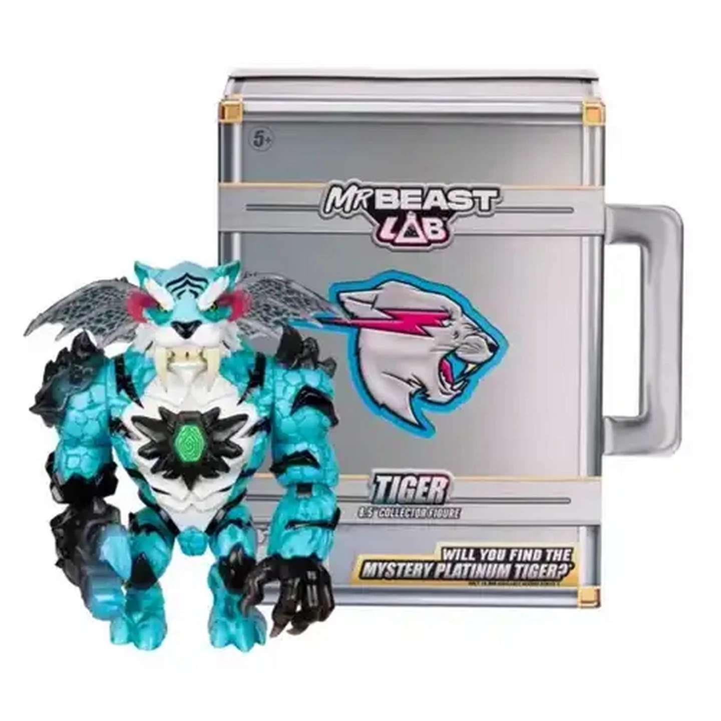 Checkers Sixty60 | MrBeast Lab Collector Figures 2 Assorted (Tiger