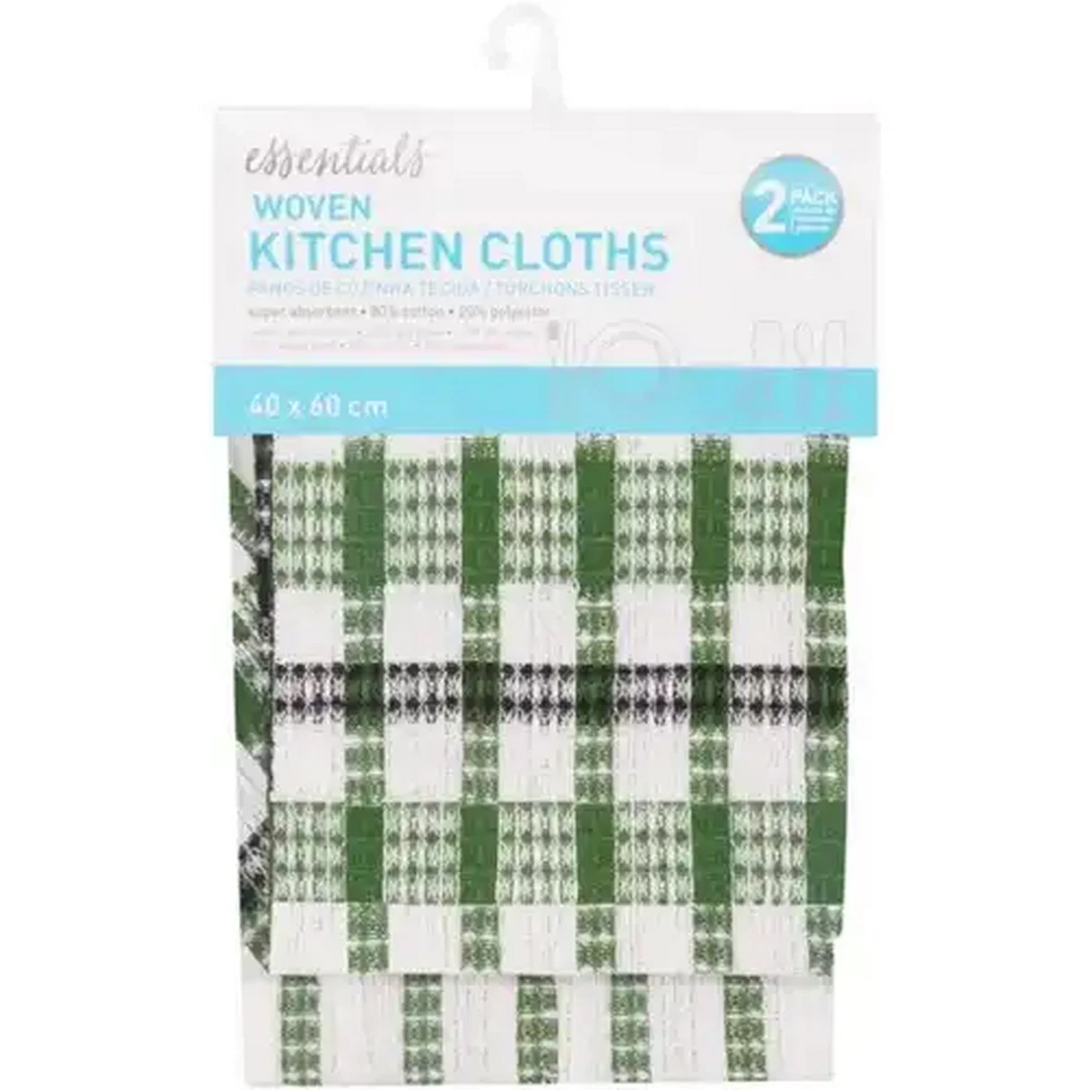 Shoprite ZA | Essentials Woven Kitchen Swabs 2-Pack