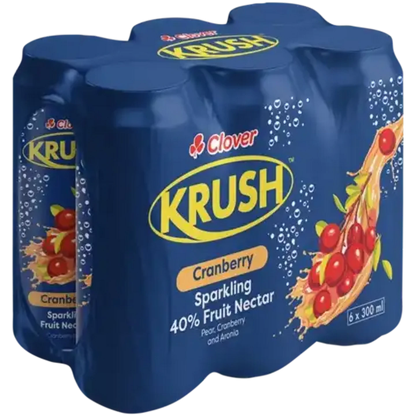 Checkers Sixty60 | Krush Cranberry Sparkling 40% Fruit Nectar 6 x