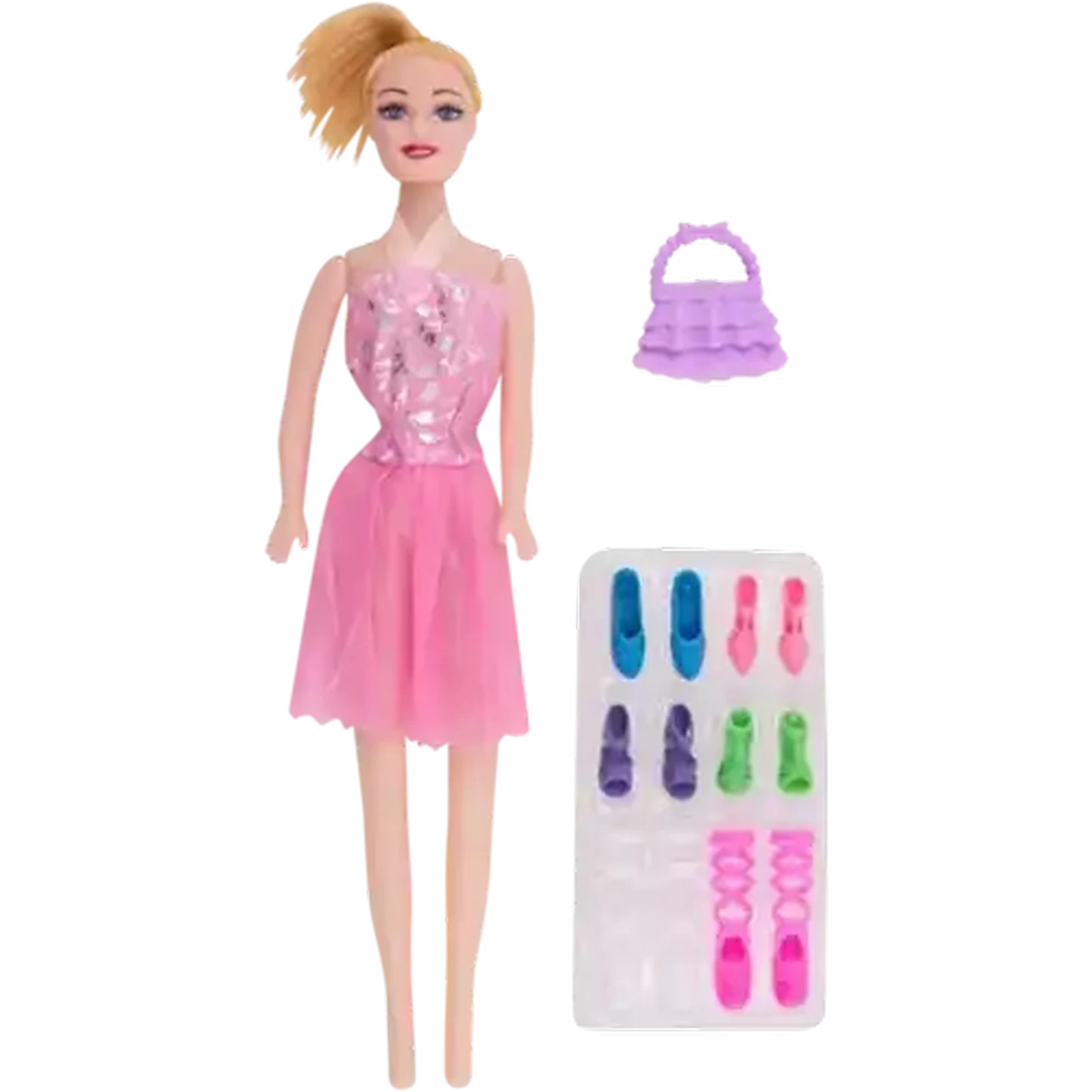 Image of Doll with Fashion Accessories 26cm (Design May Vary)