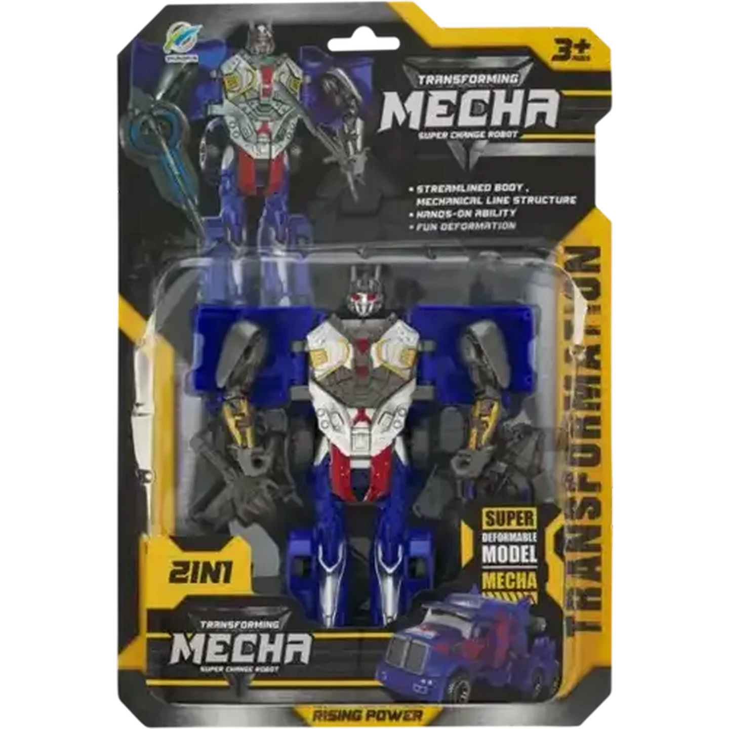 人形　MA860 Checkers Sixty60 | 2-in-1 Transforming Mecha Toy (Design May Vary)