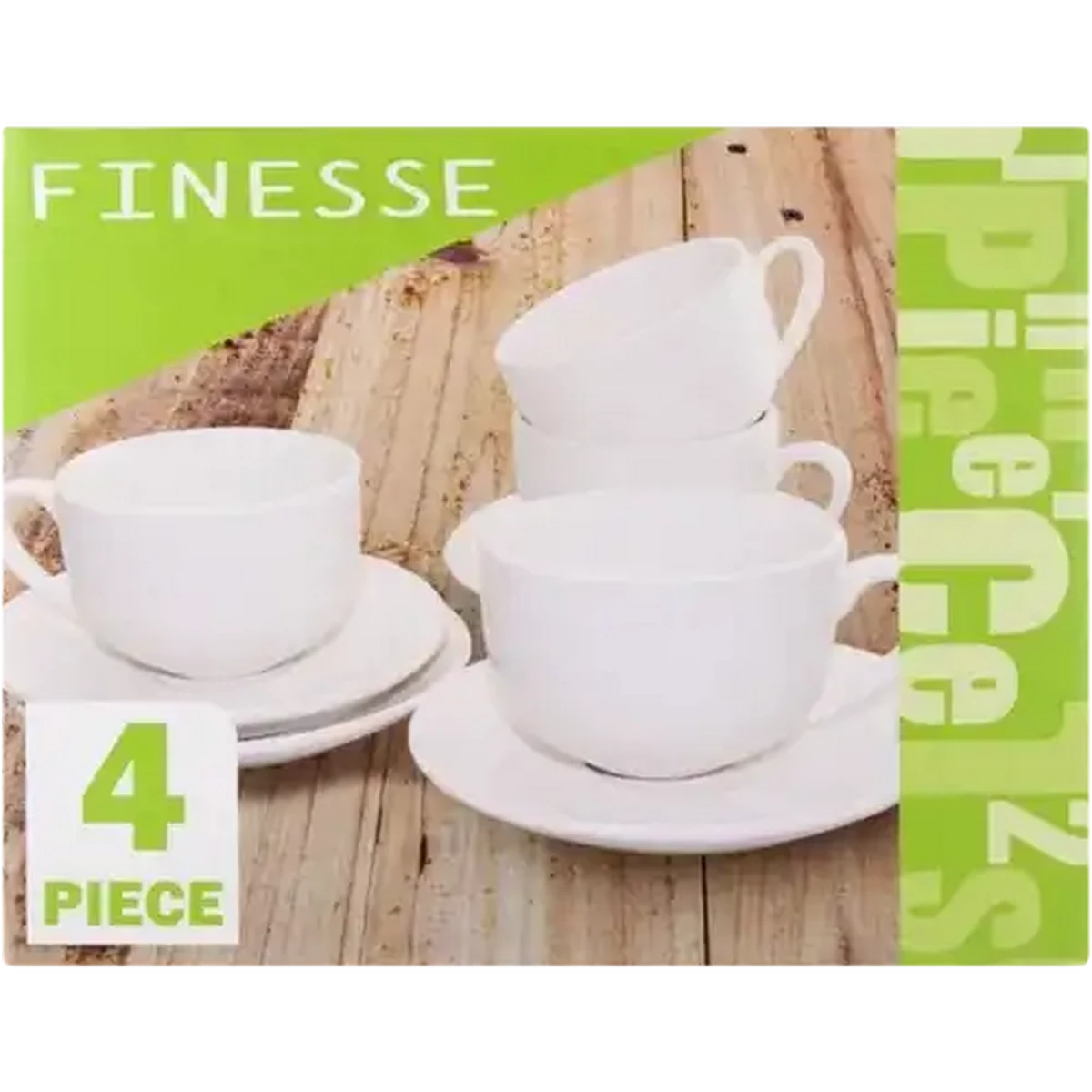 Checkers Sixty60 | Finesse Cup And Saucer Set 4 piece