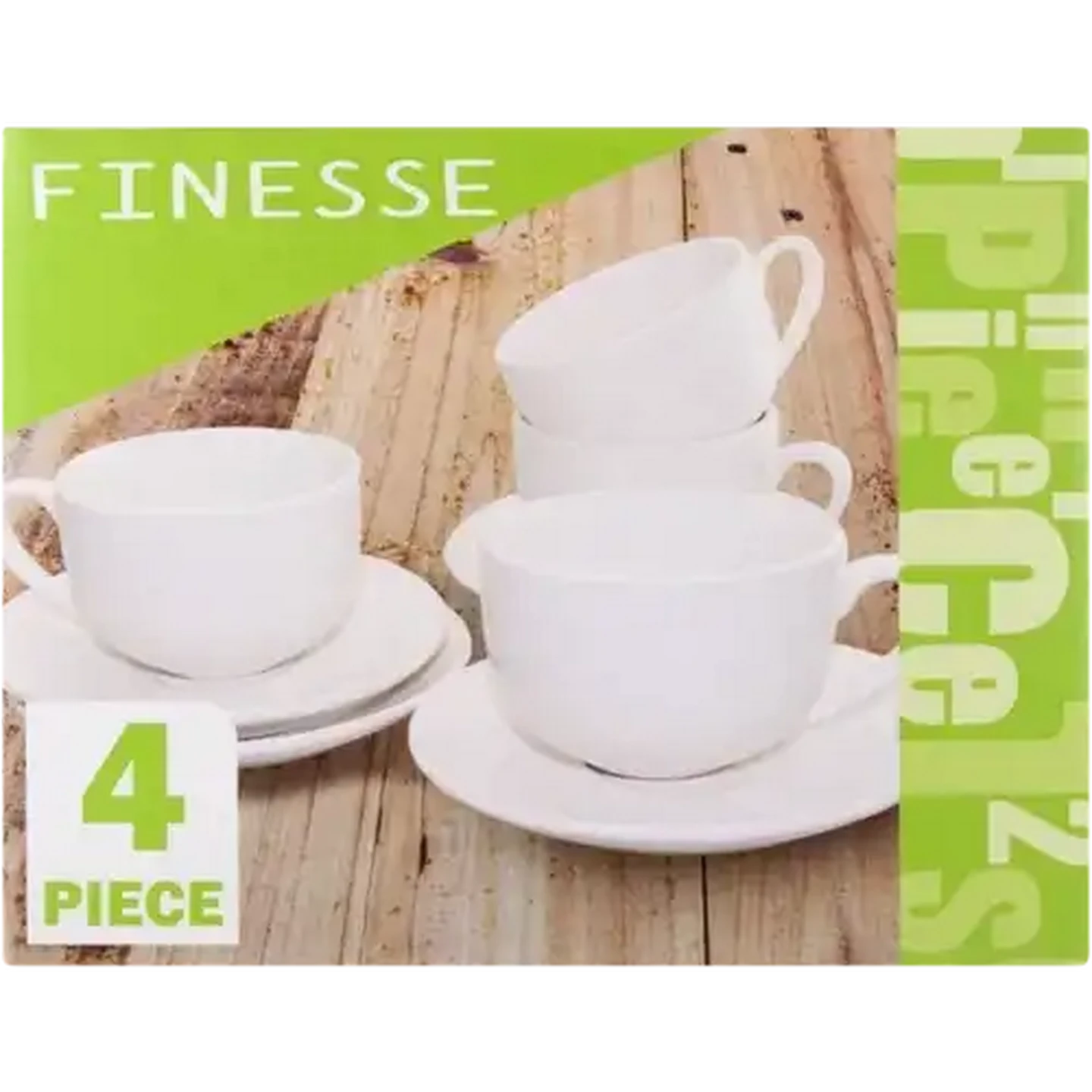 Checkers Sixty60 | Finesse Cup And Saucer Set 4 piece
