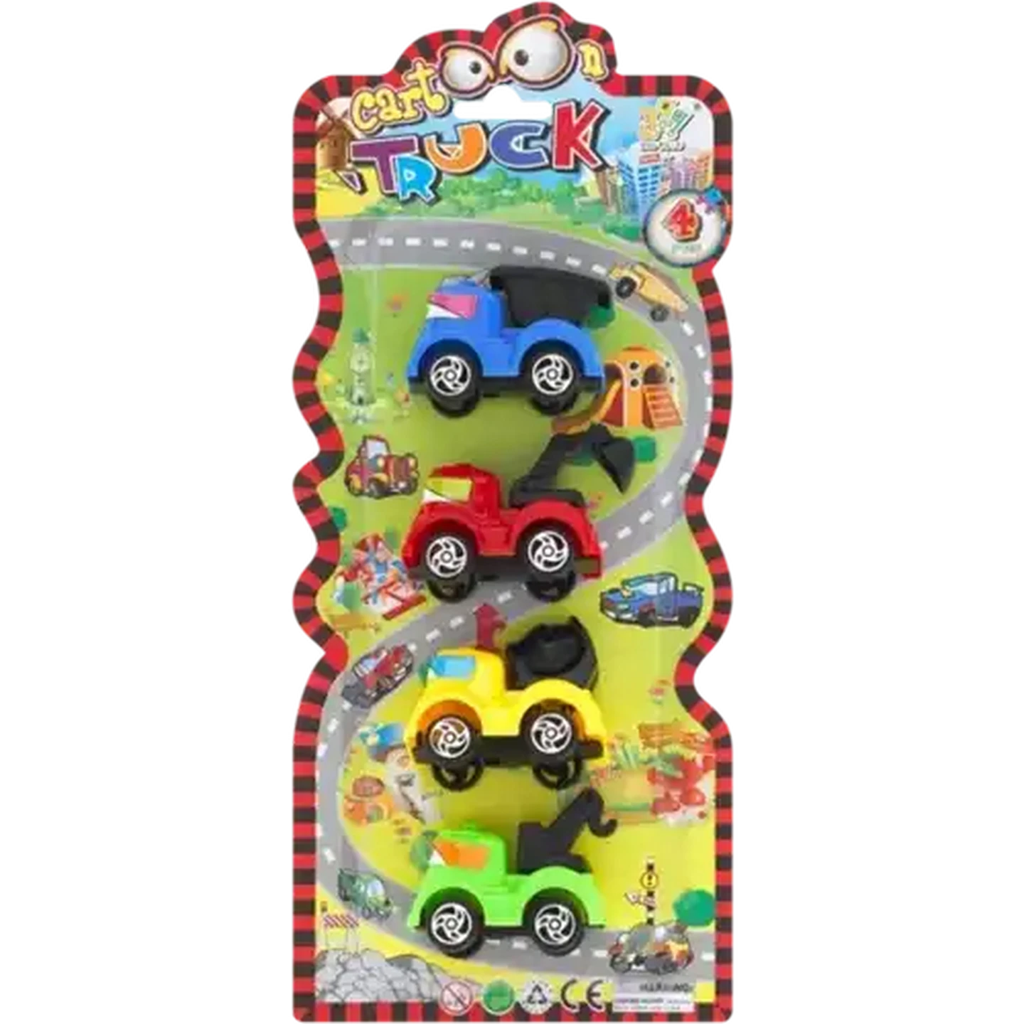 Checkers Sixty60 | Friction Cartoon Truck Set 4s