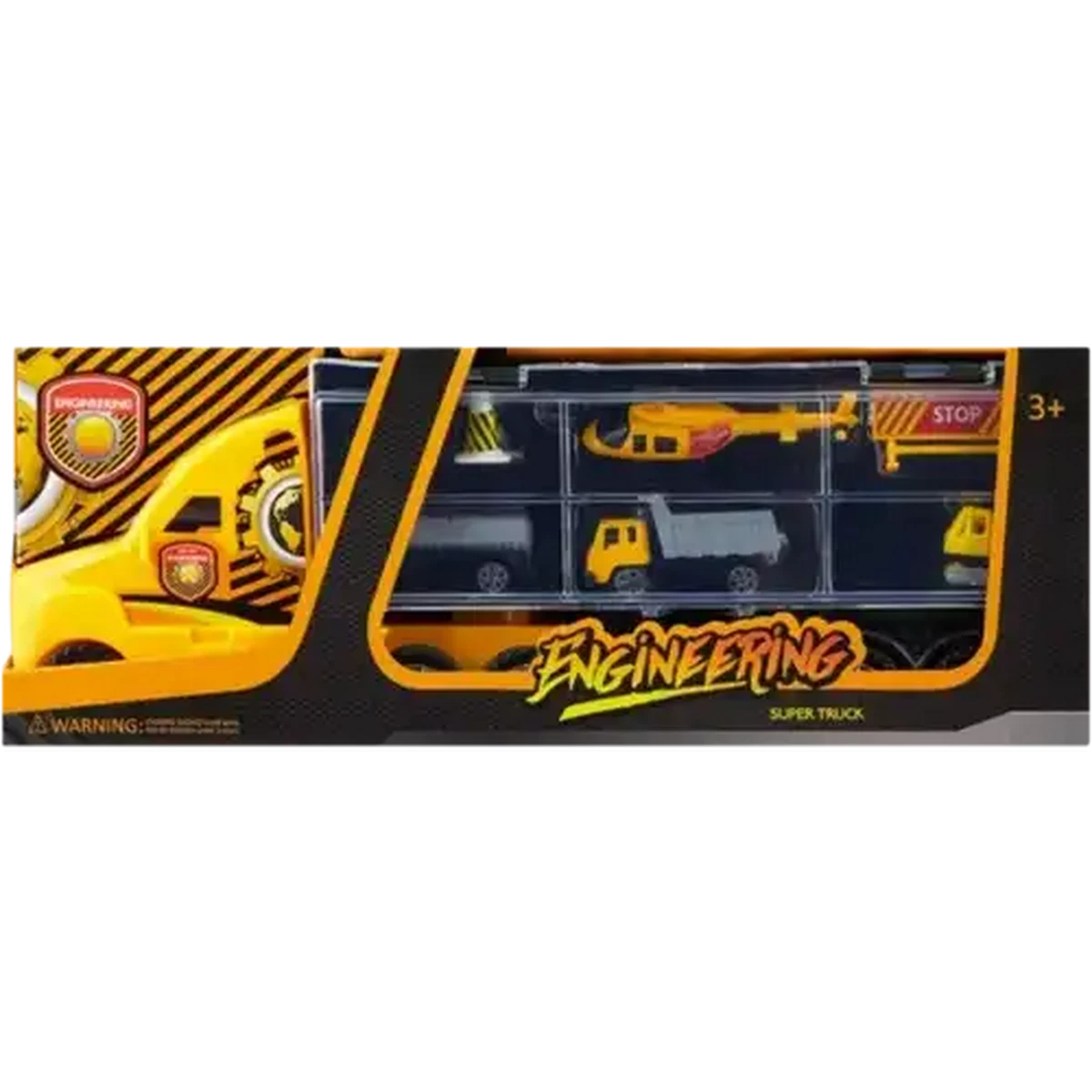 Checkers Sixty60 | Construction Hauler Toy Truck Set 9 Piece