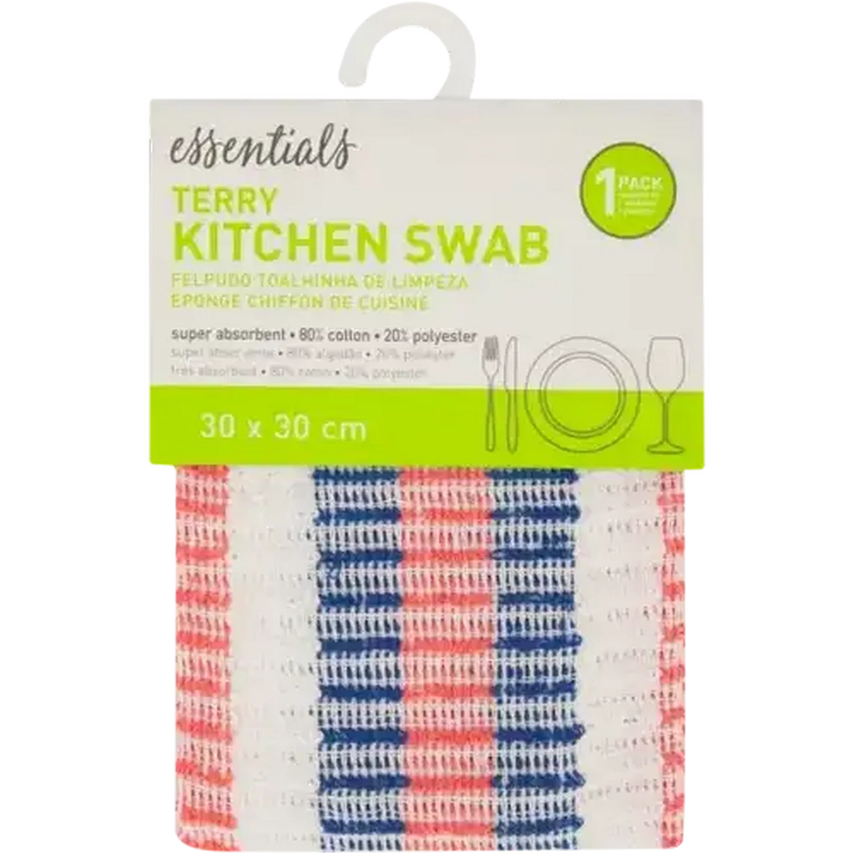 Checkers Sixty60 | Essentials Terry Kitchen Swab 30 x 30cm