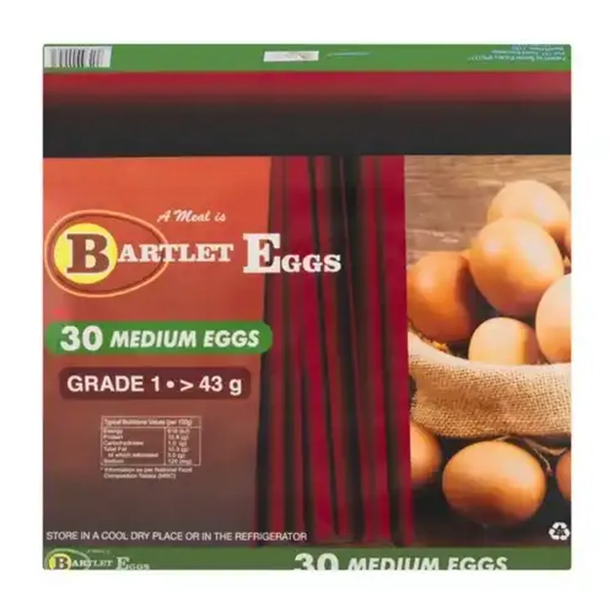 Checkers Sixty60 | Bartlet Eggs Medium Eggs 30 Pack