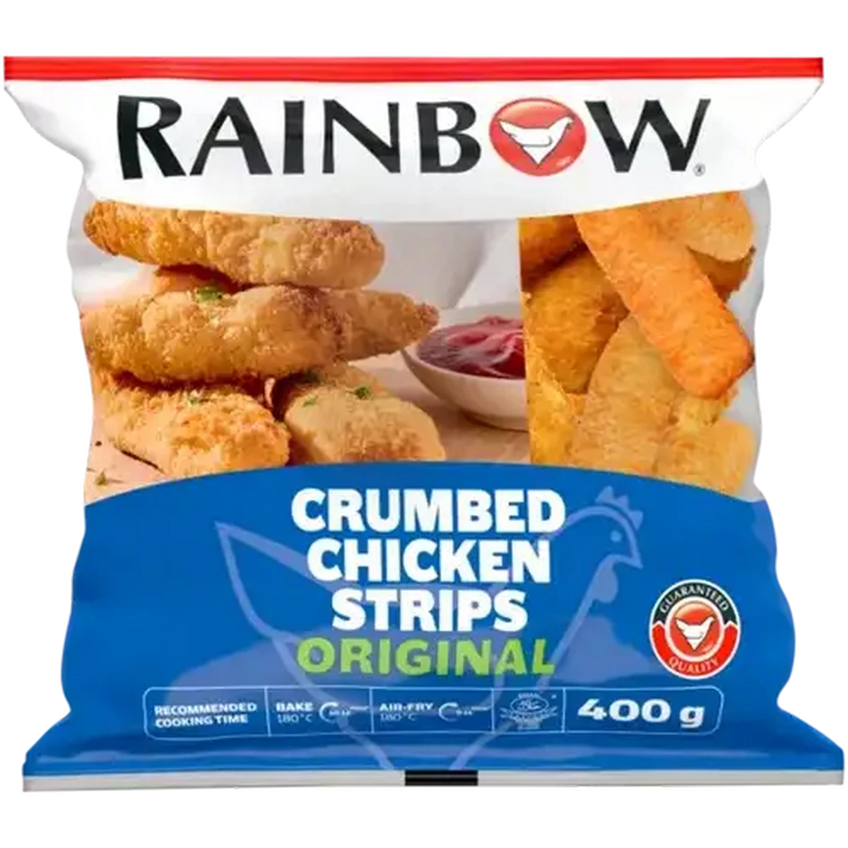 Checkers Sixty60 | RAINBOW Frozen Original Crumbed Chicken Strips 400g