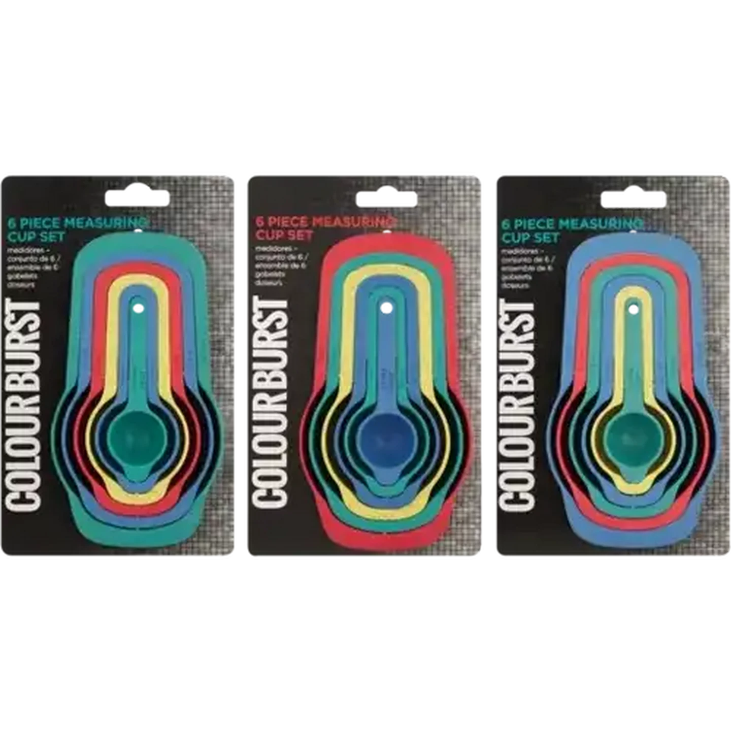 Checkers Sixty60 | Colour Burst Measuring Cup Set 6 Piece (Colour