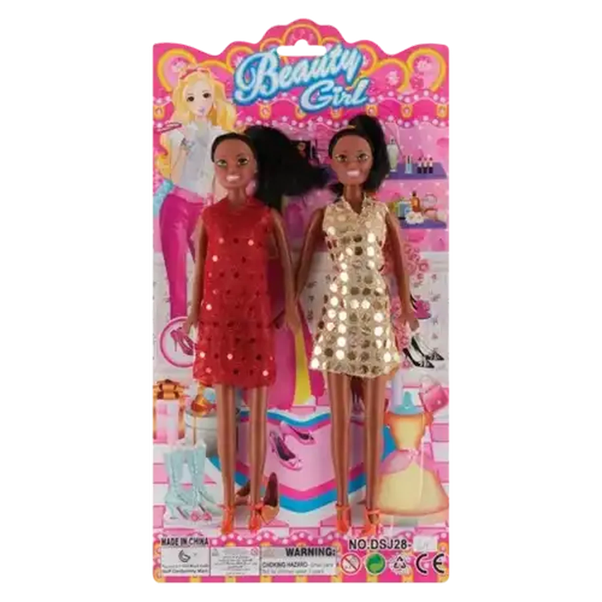 Checkers Sixty60 | Beauty Girl Twin Pack Doll
