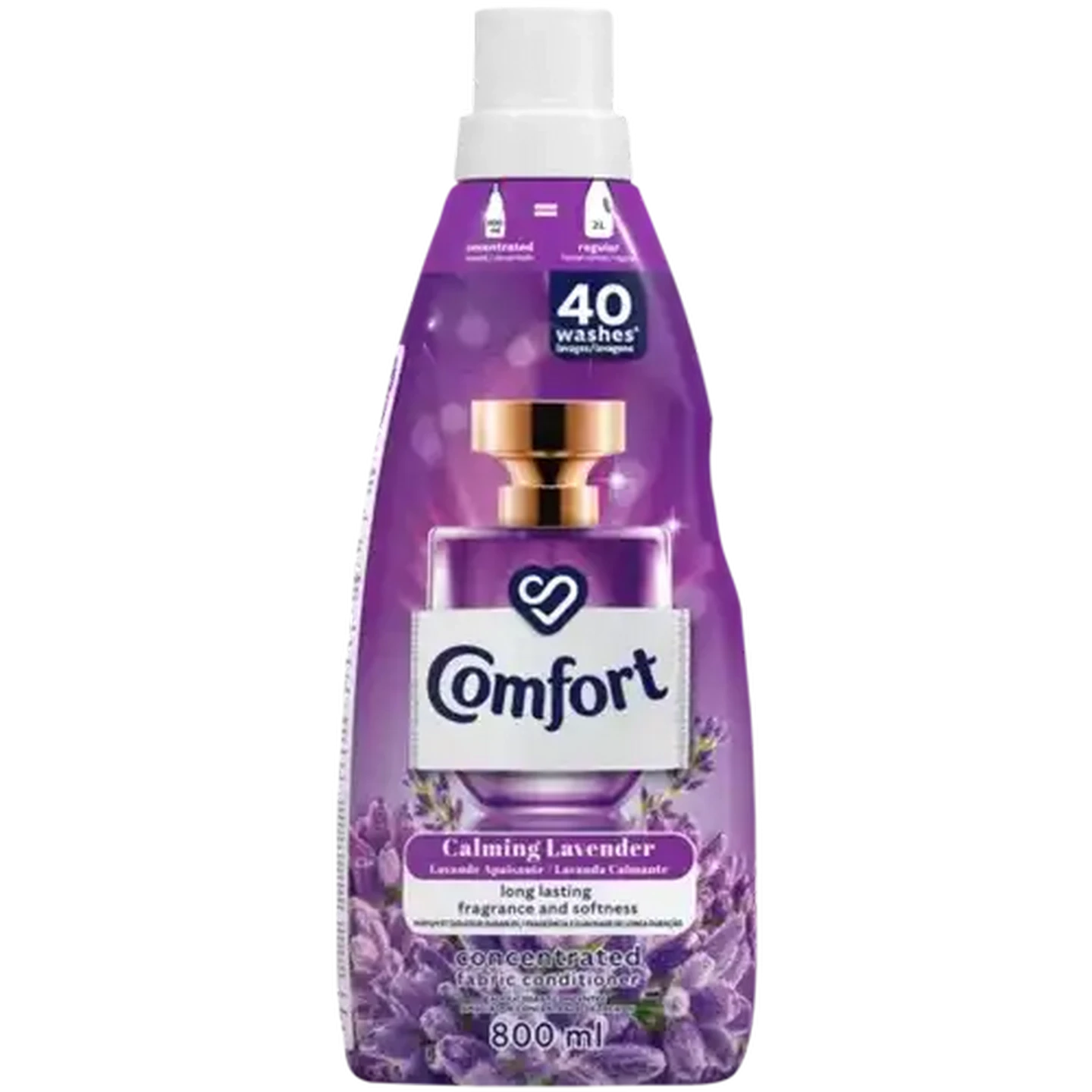 Image of Comfort Calming Lavender Concentrated Fabric Conditioner 800ml
