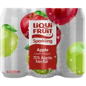 Checkers Sixty60 | Liqui Fruit Sparkling 70% Apple Nectar 6 x 300ml