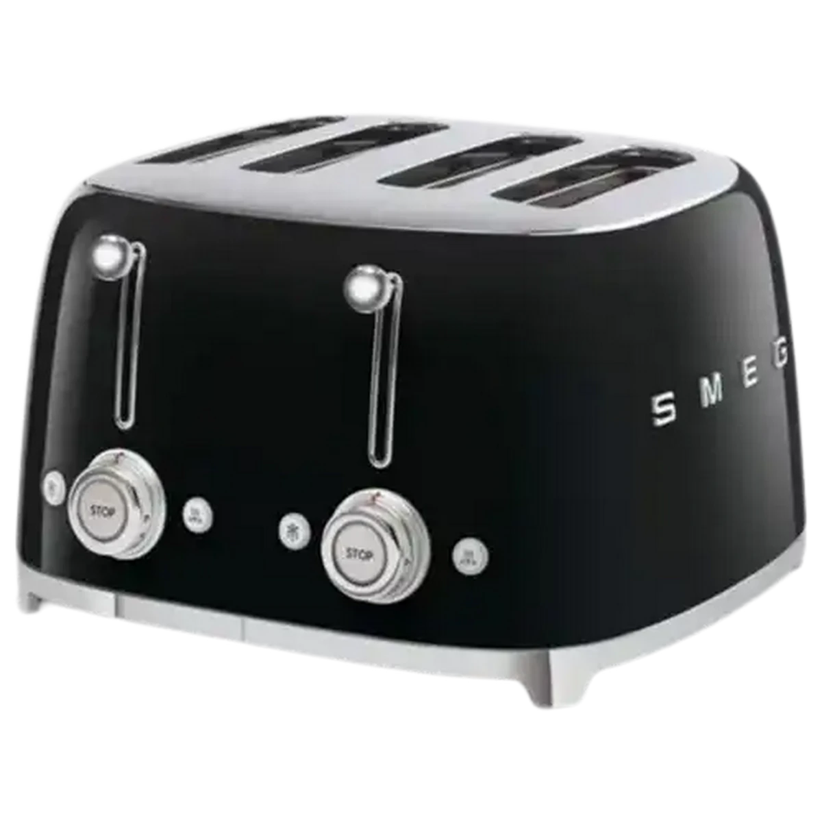 Checkers Sixty60 | Smeg Glossy Black 4-Slice Square Toaster 2000W