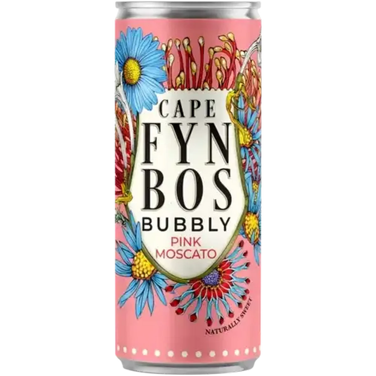 Checkers Sixty60 | Cape Fynbos Pink Moscato Bubbly Can 250ml