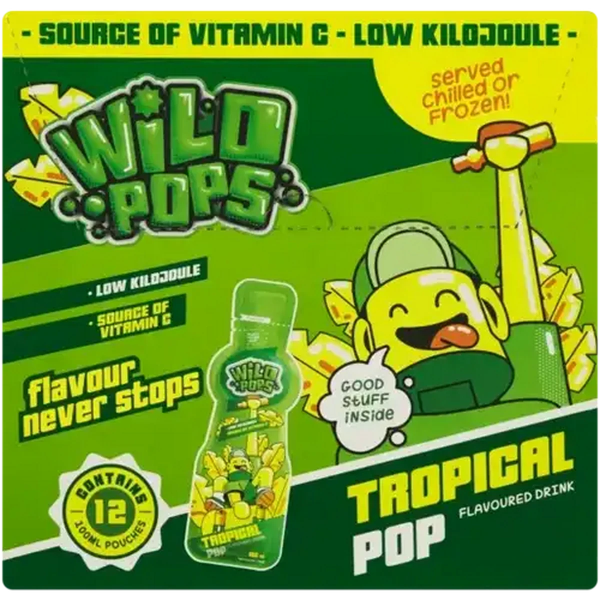 Pops Ballad GRN-2081 バラード CD Checkers Sixty60 | Wild Pops Tropical Flavoured Drink 12 x 100ml