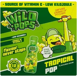 Checkers Sixty60 | Wild Pops Tropical Flavoured Drink 12 x 100ml