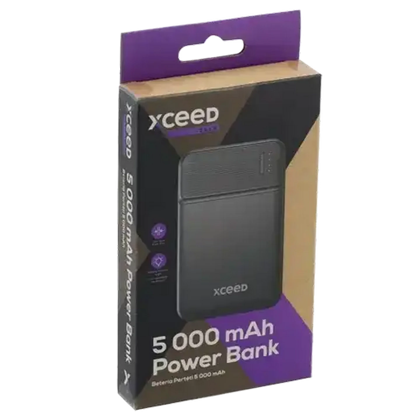 Shoprite ZA | Xceed Black Talk Power Bank 5000mAh