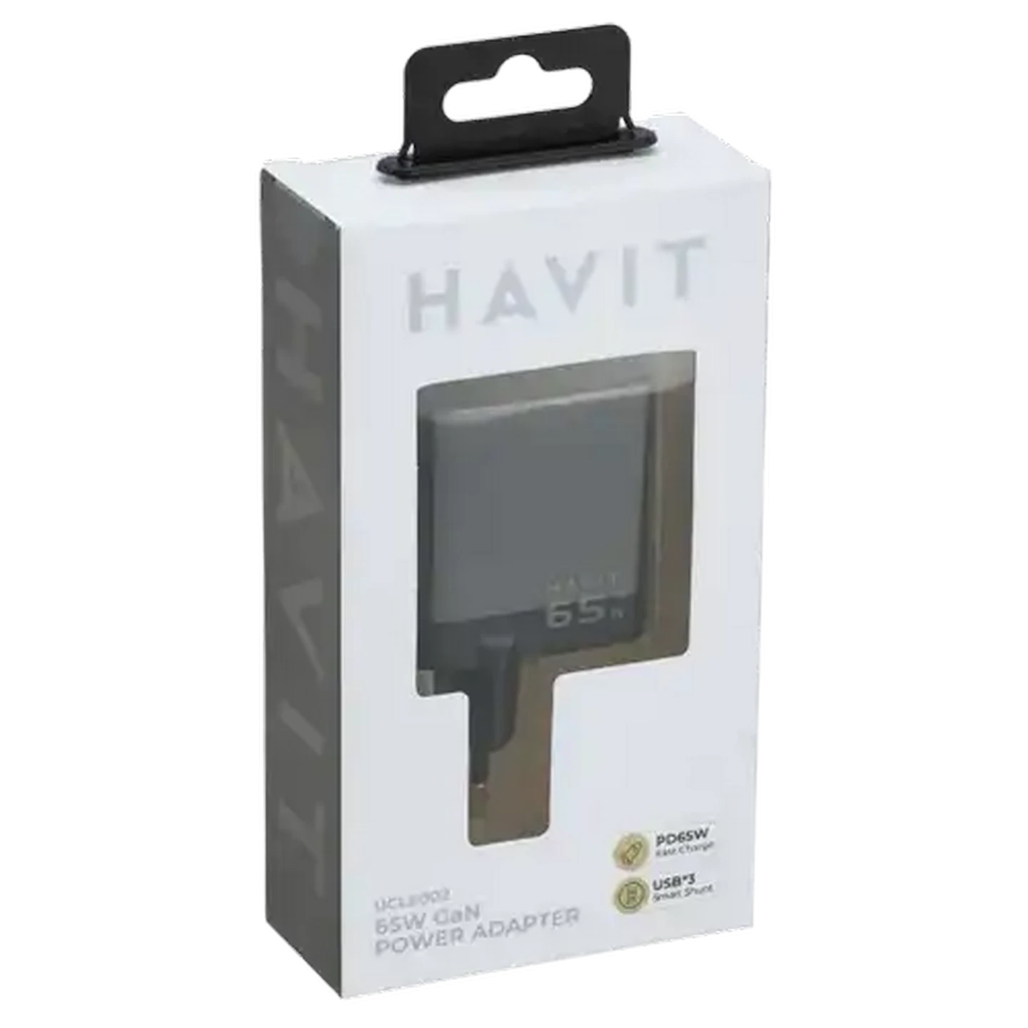 Checkers Sixty60 | HAVIT Black GaN Power Adaptor 65W