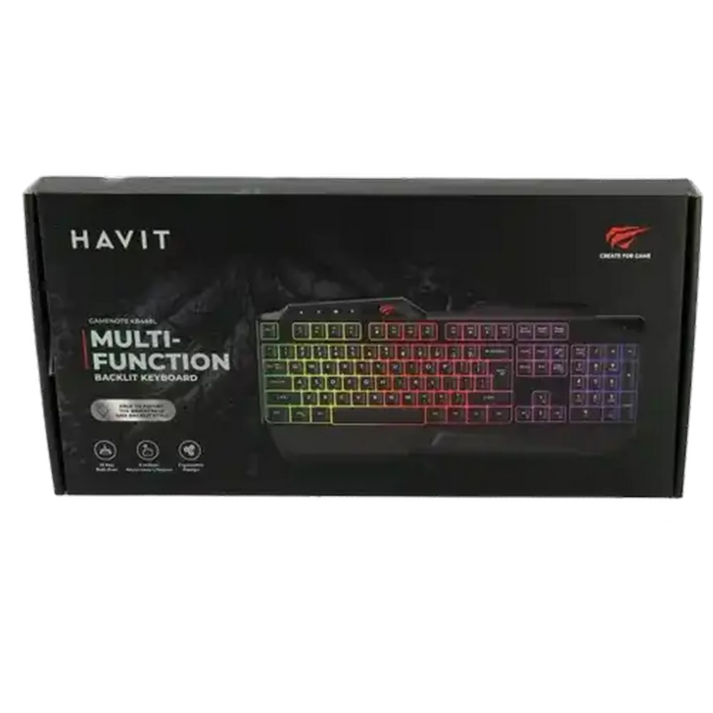 Image of HAVIT Black Multifunction Keyboard