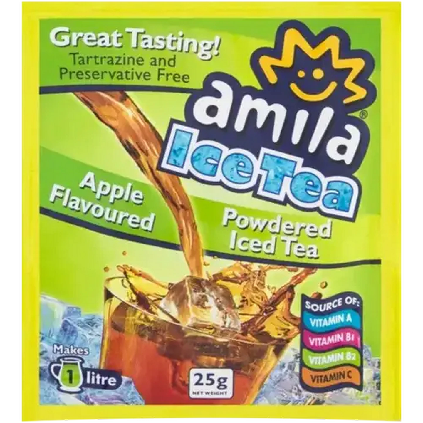 Image of Amila Apple Flavoured Powdered Ice Tea 25g