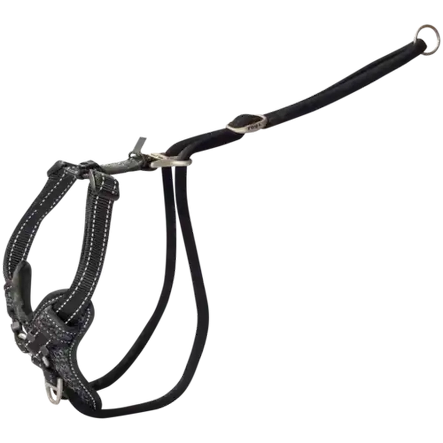 Checkers Sixty60 | Rogz Large Black Stop-Pull Dog Harness