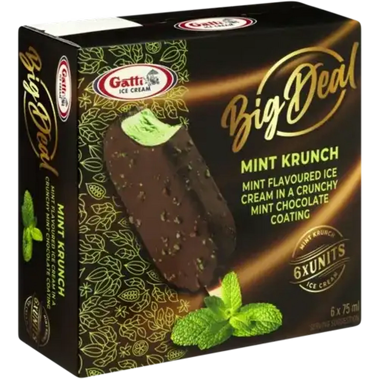 mint.576さん8-15-1 Checkers Sixty60 | Gatti Ice Cream Big Deal Mint Krunch Ice Cream