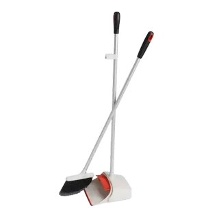 Checkers Sixty60 | ADDIS Grey Long Handled Dustpan & Brush Set 2-Piece