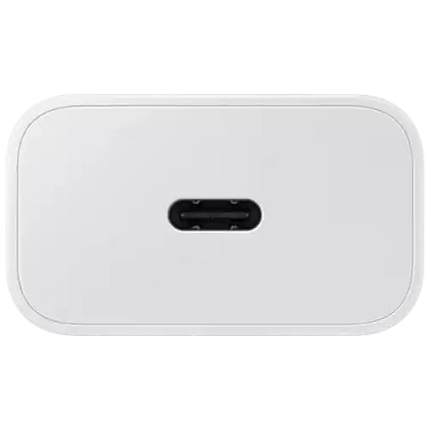 Image of Samsung White GaN Travel Adaptor with Cable 25W
